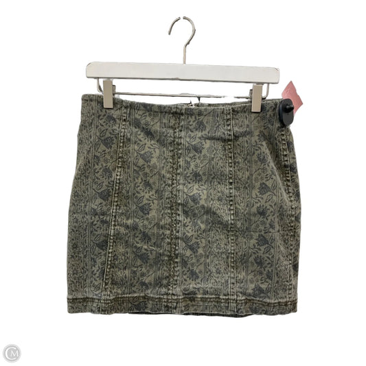 Skirt Mini & Short By Free People In Green, Size: 12
