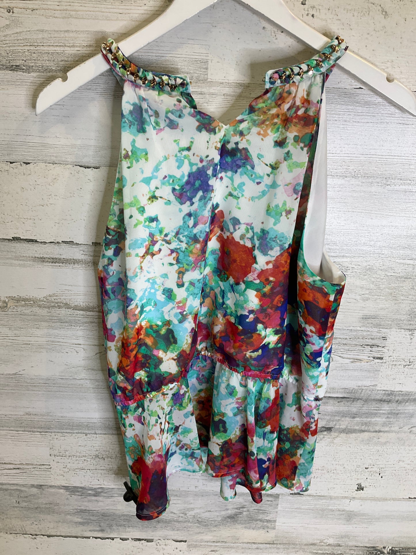 Top Sleeveless By Thalia Sodi In Multi-colored, Size: L