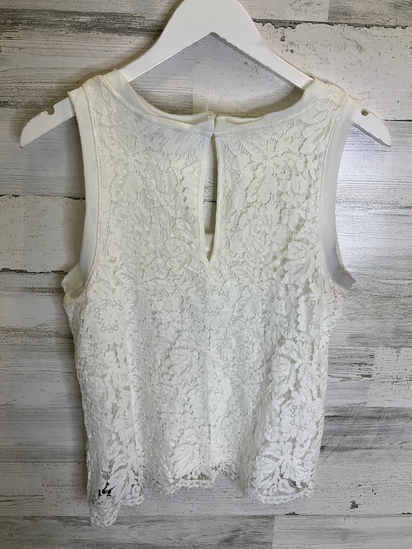 White Top Sleeveless Banana Republic, Size S