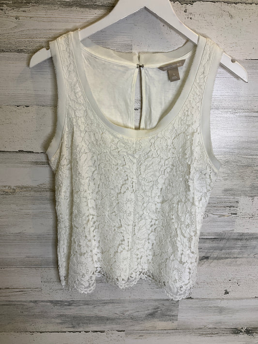 White Top Sleeveless Banana Republic, Size S