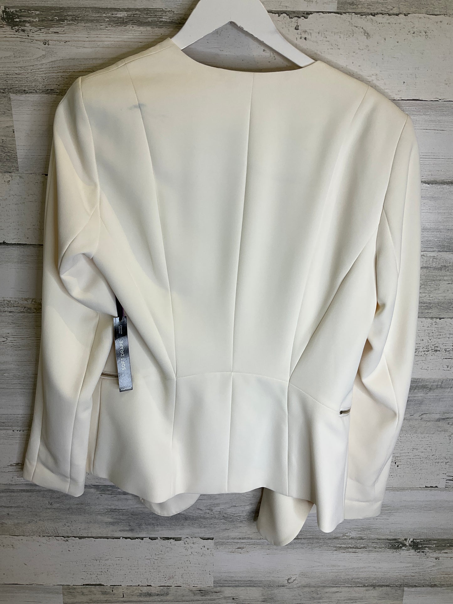 Cream Blazer White House Black Market, Size M