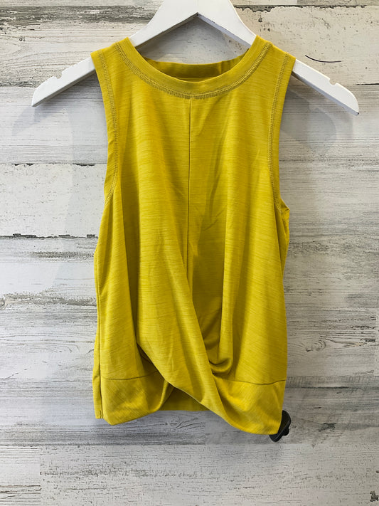 Yellow Athletic Tank Top Old Navy, Size Xs