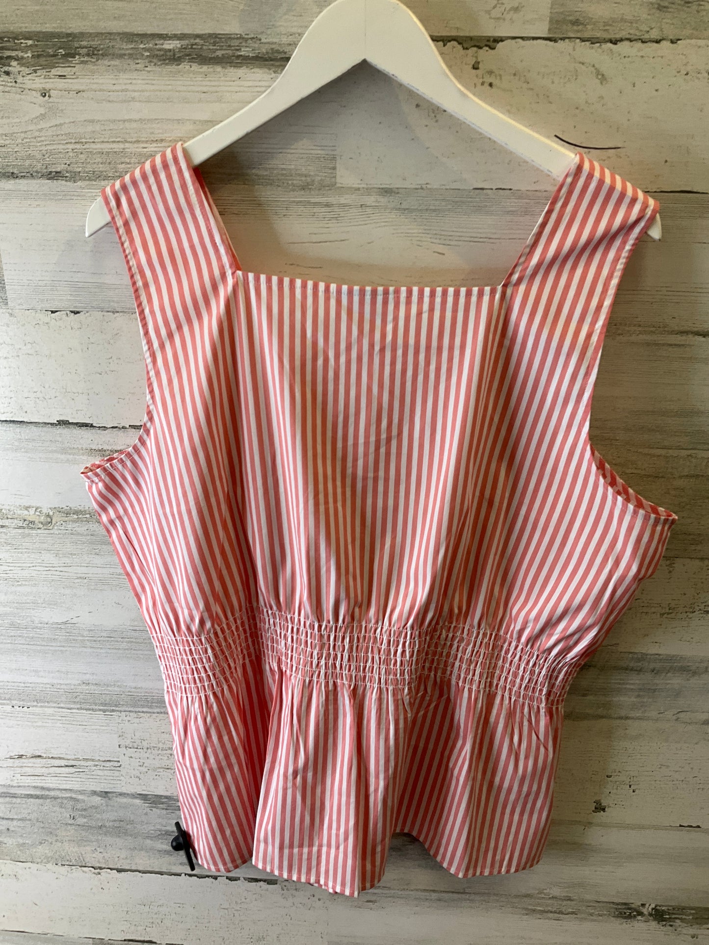 Peach Top Sleeveless Liz Claiborne, Size Xl