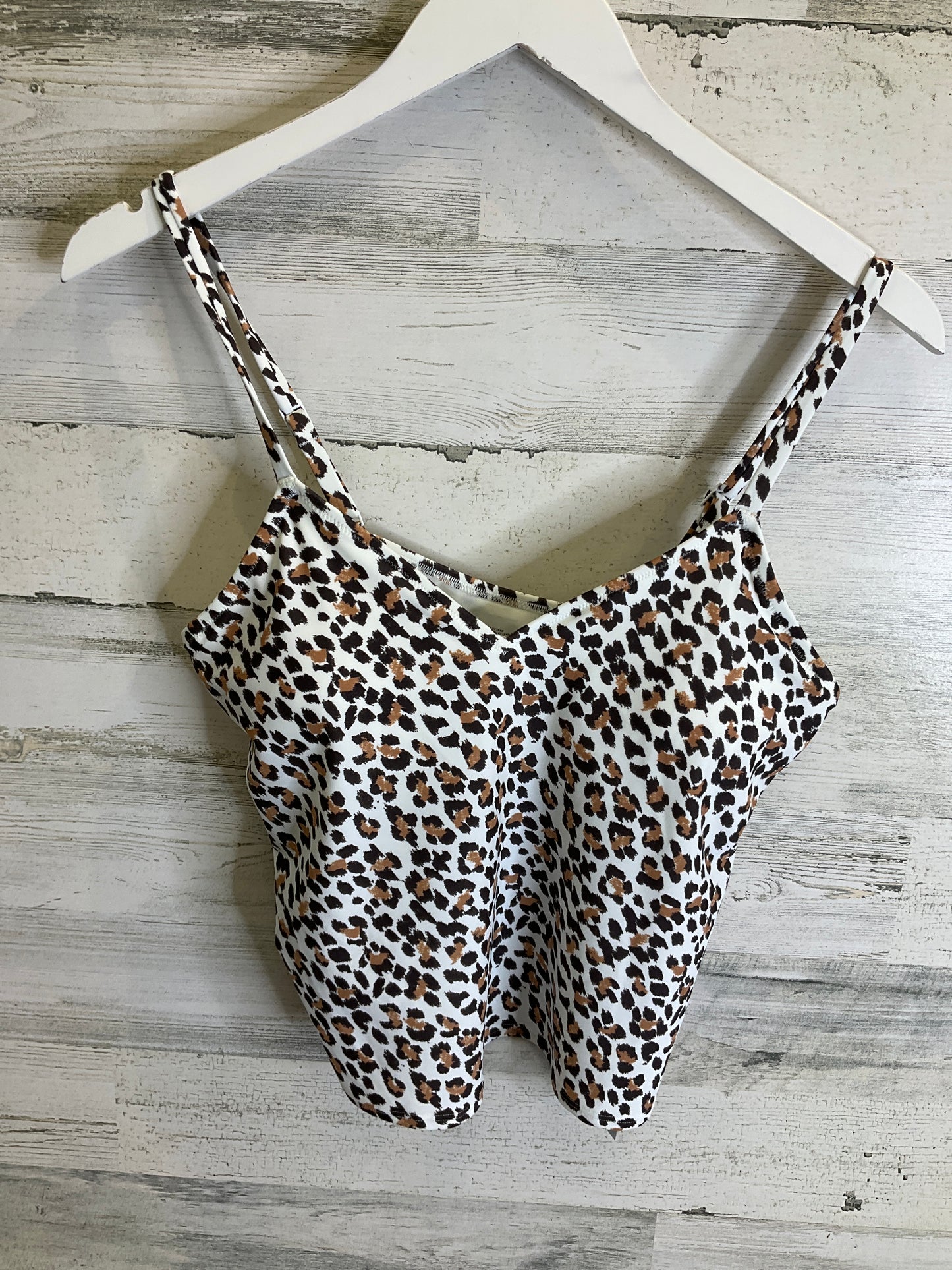 Swimsuit Top By Aerie In Animal Print, Size: L