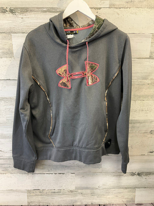 Grey Sweatshirt Hoodie Under Armour, Size Xl