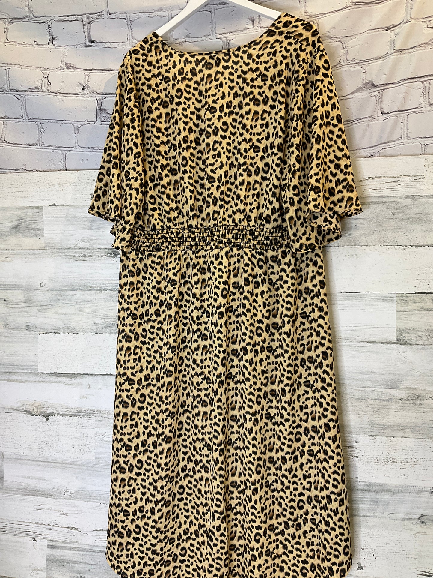 Animal Print Kimono 1.state, Size 2x