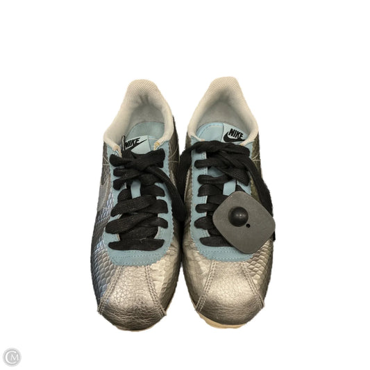 Shoes Athletic By Nike In Silver, Size: 6.5