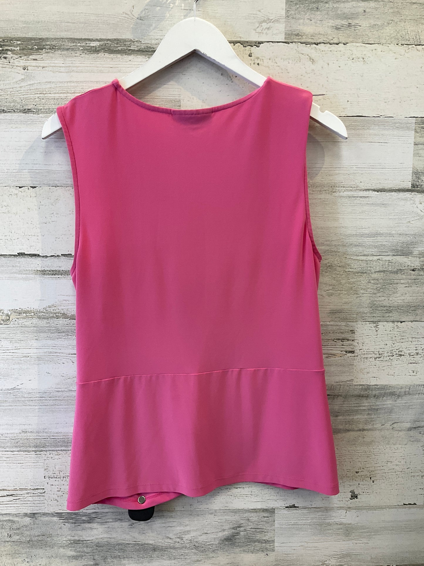 Pink Top Sleeveless Donna Karan, Size M