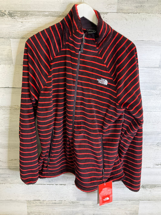 Jacket Fleece By The North Face In Purple & Red, Size: Xl