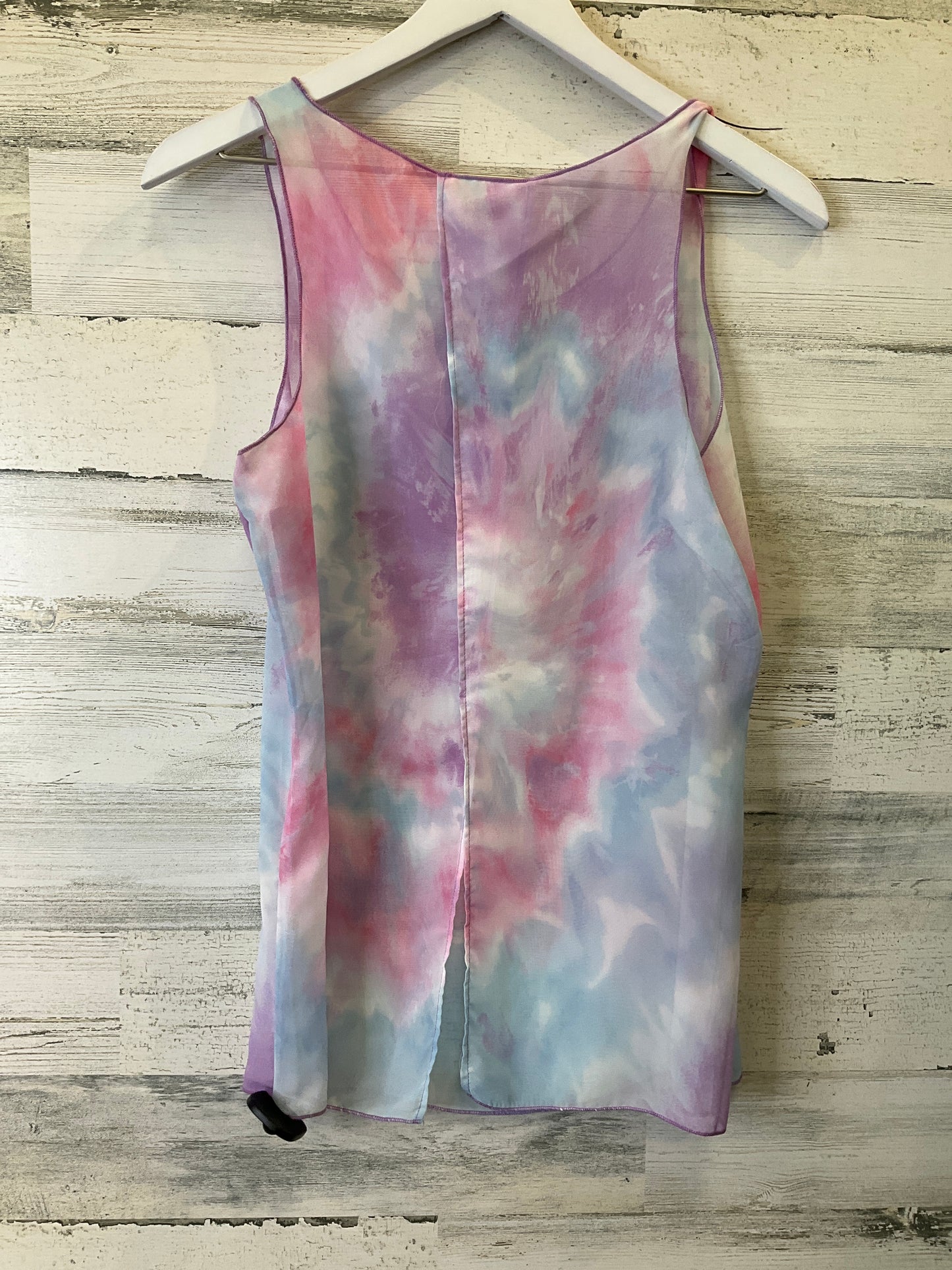 Multi-colored Top Sleeveless Clothes Mentor, Size S