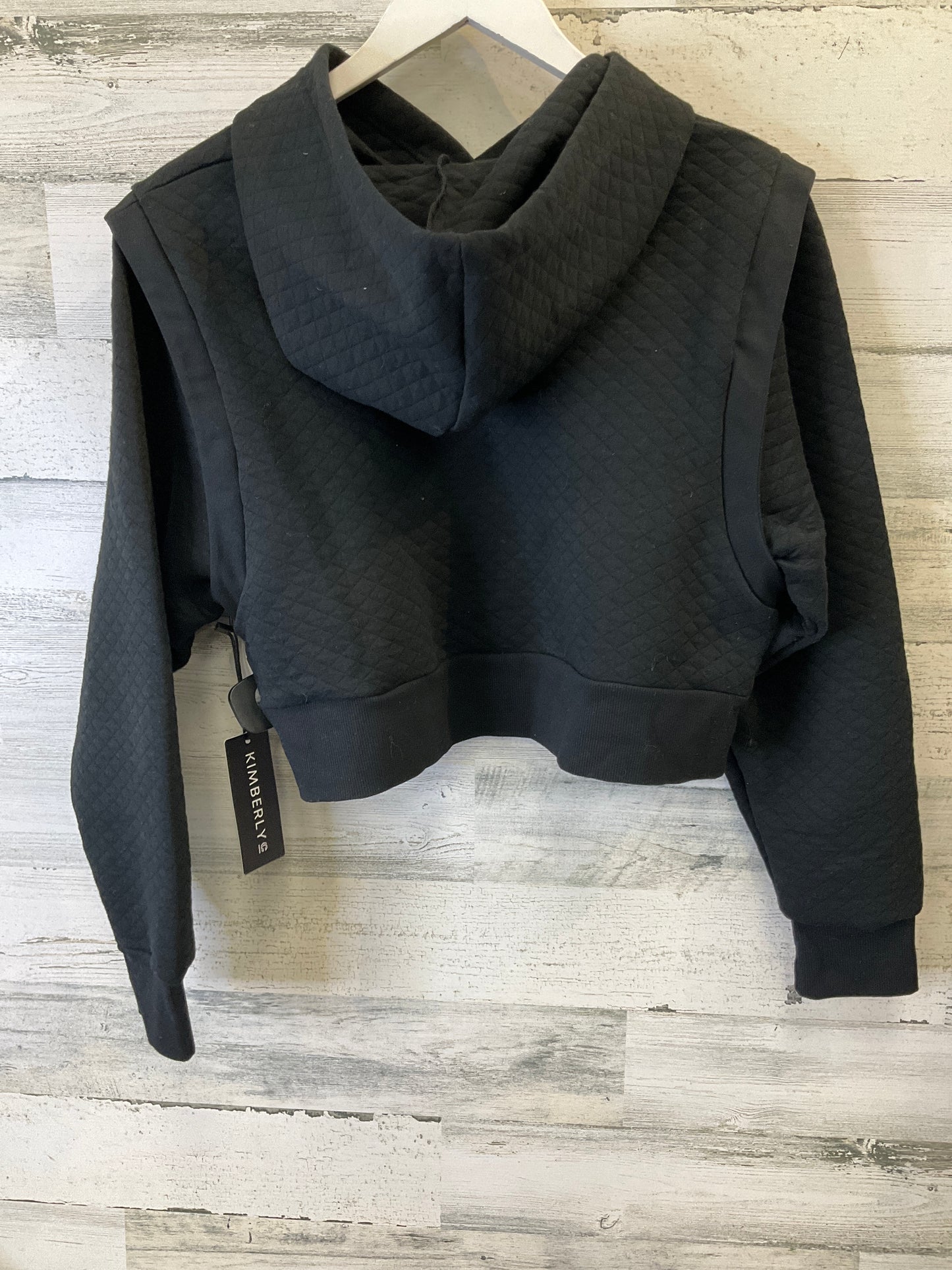 Top Long Sleeve By Clothes Mentor In Black, Size: M