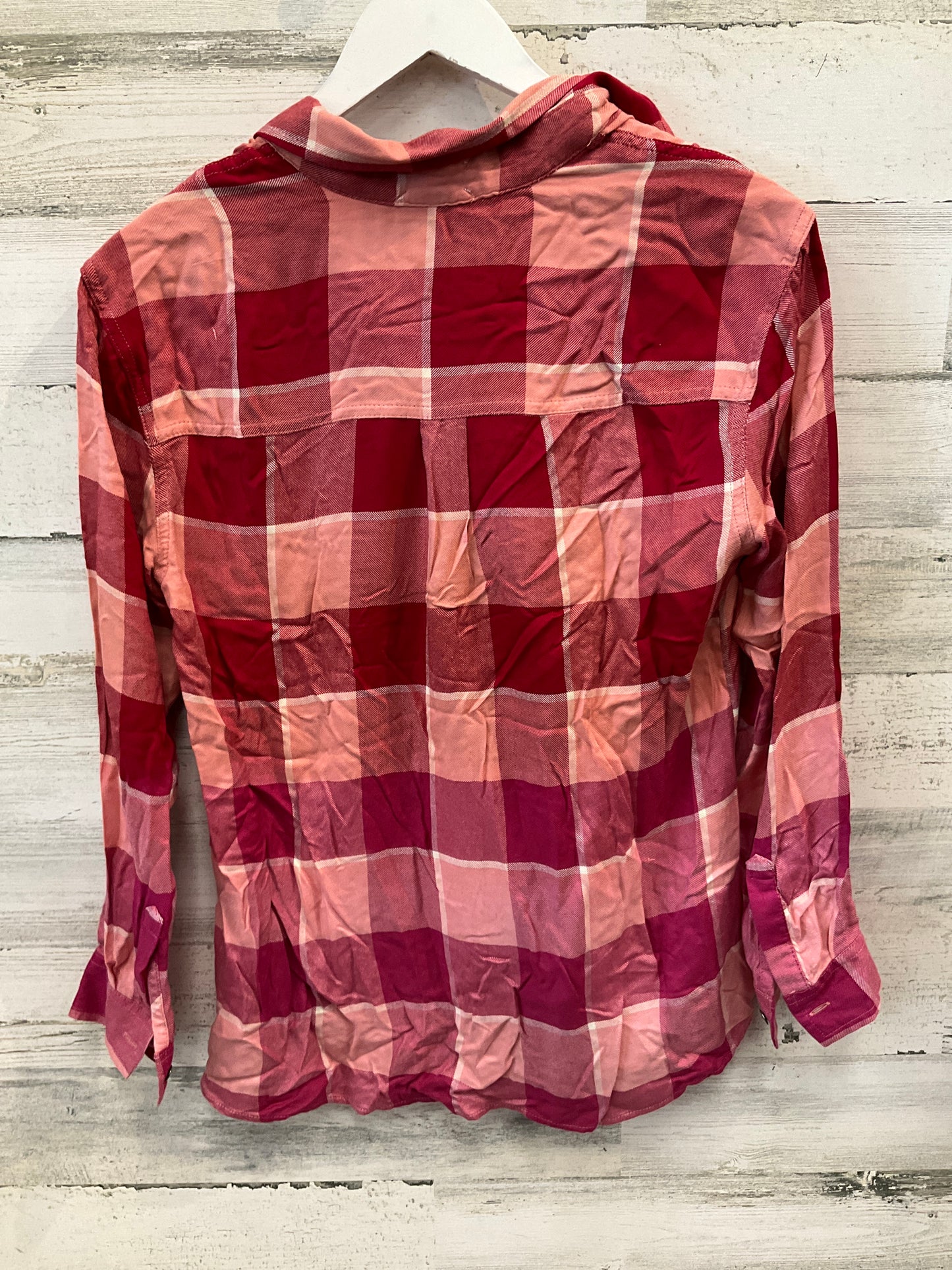 Top Long Sleeve By True Craft In Pink, Size: Xs