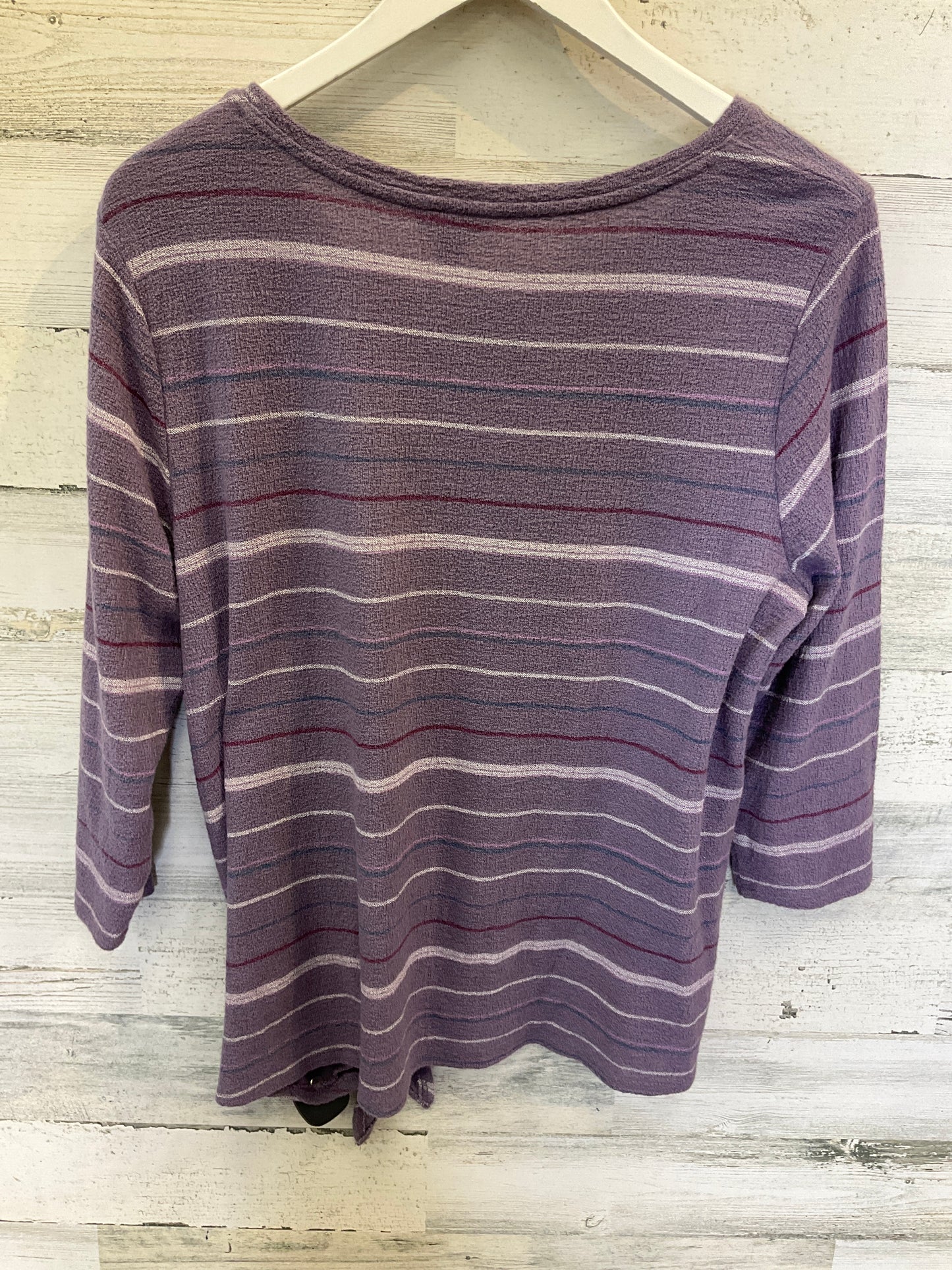 Purple Top 3/4 Sleeve Sonoma, Size L