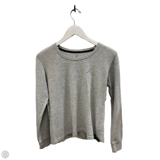 Top Long Sleeve By Clothes Mentor In Grey, Size: S