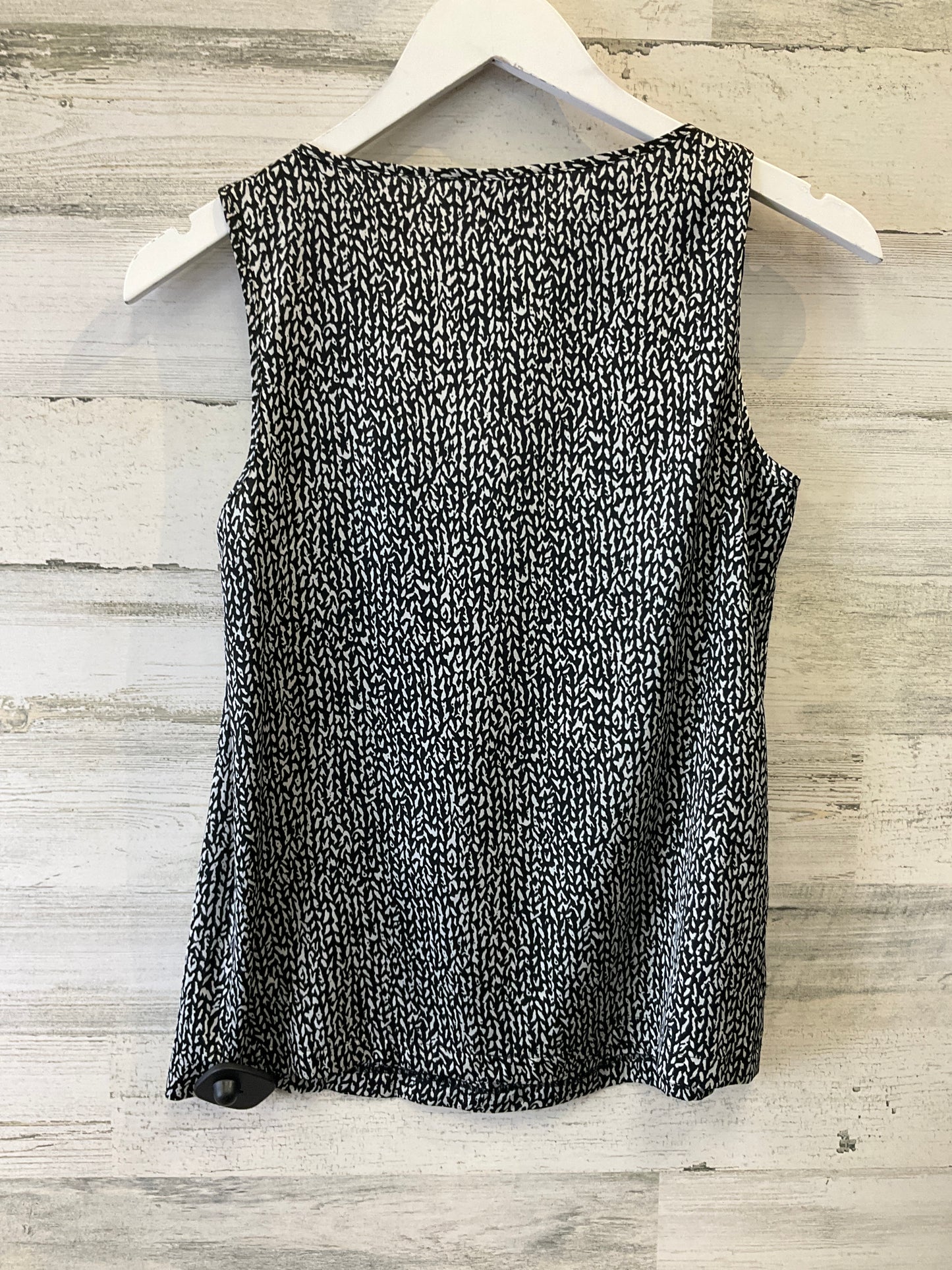 Black Top Sleeveless Loft, Size Xs