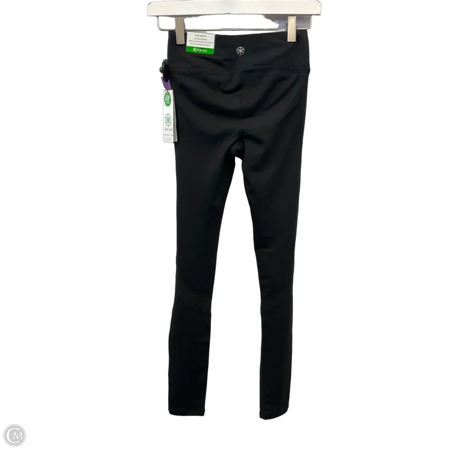 Athletic Leggings By Gaiam In Black, Size: Xs