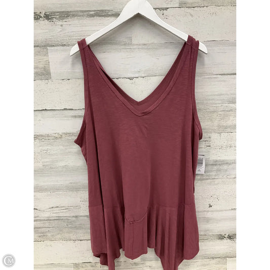 Top Sleeveless By Torrid In Mauve, Size: 2x