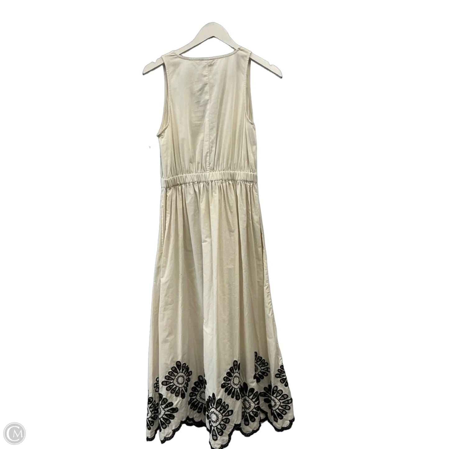 Dress Casual Maxi By A New Day In Cream, Size: S