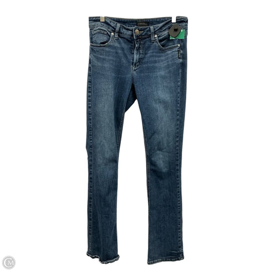 Jeans Straight By Silver In Blue Denim, Size: 8