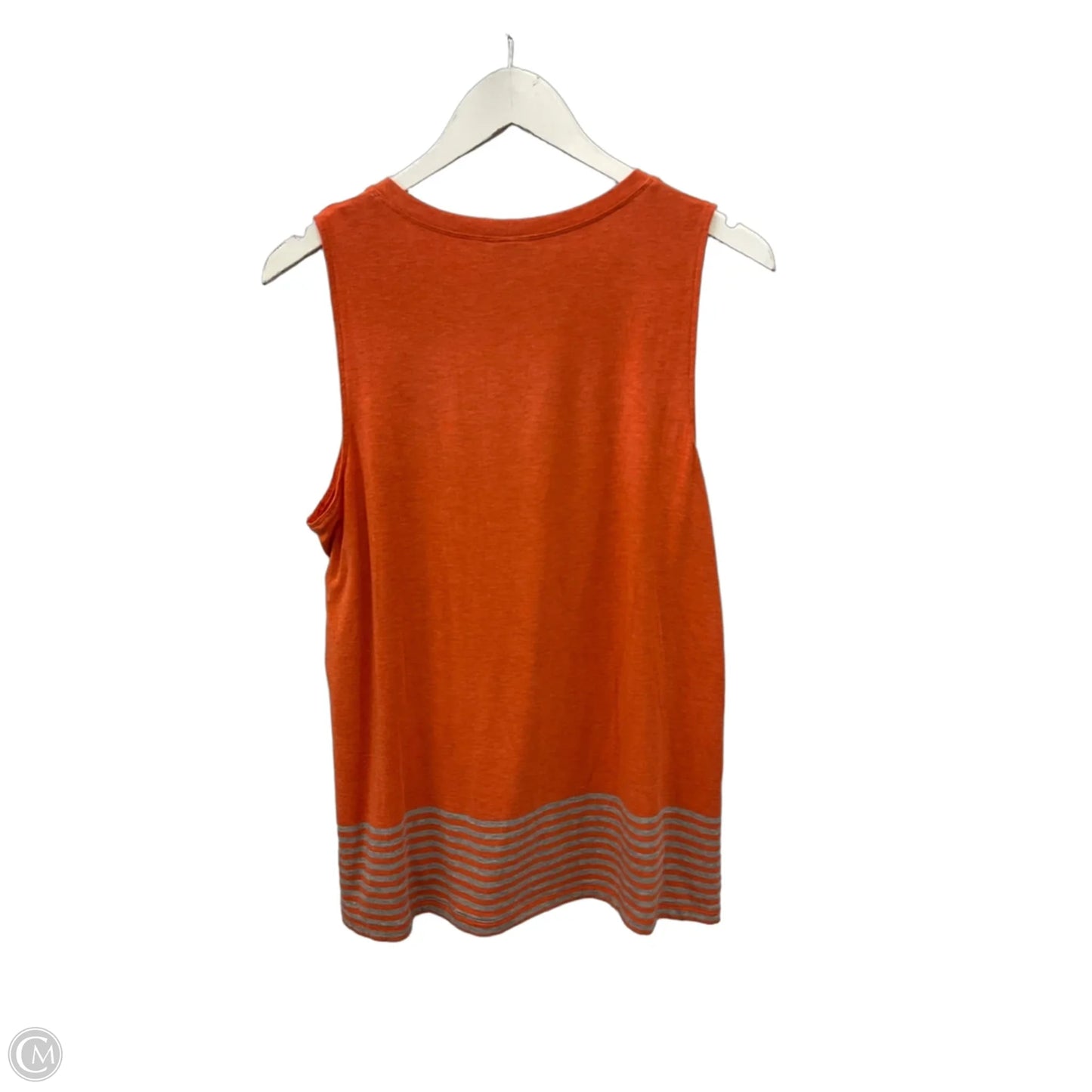 Top Sleeveless By Cabi In Orange, Size: M