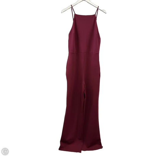 Jumpsuit By Crystal Sky In Red, Size: L