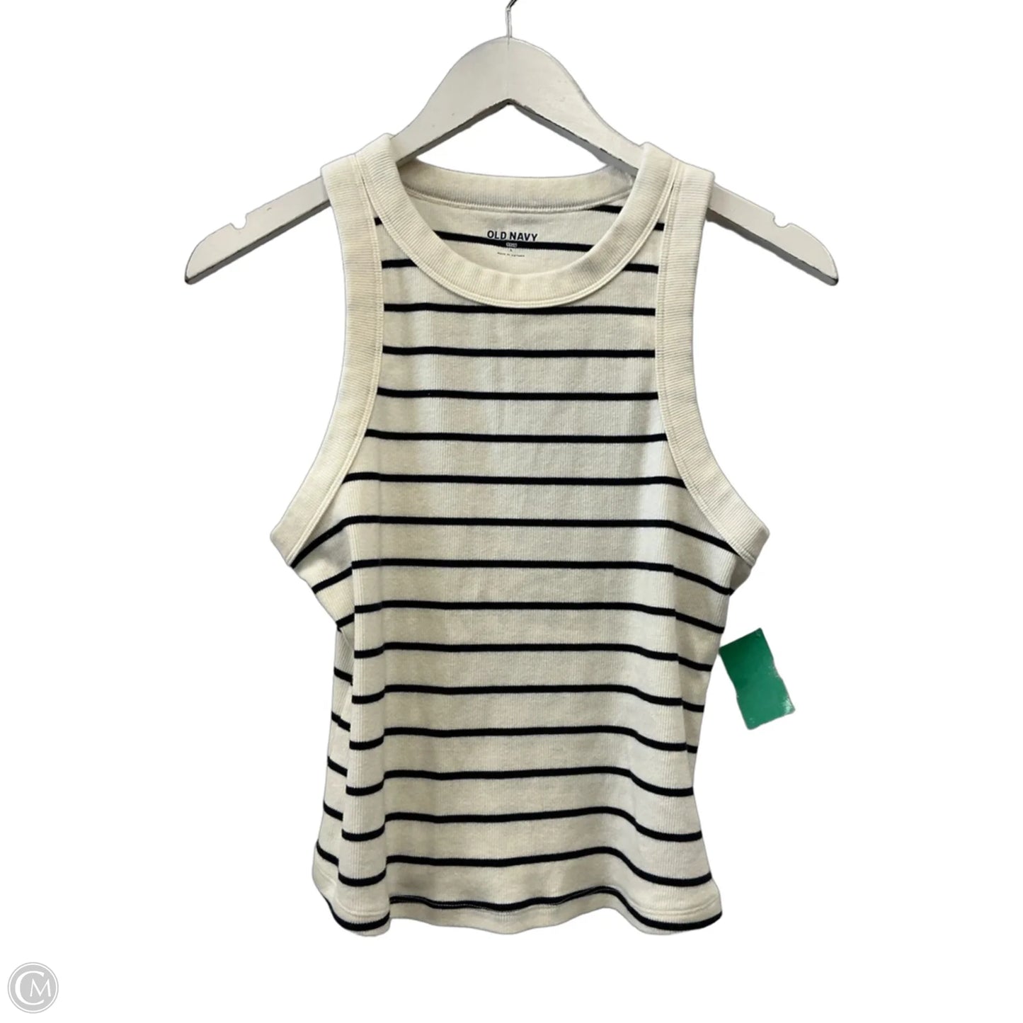 Top Sleeveless By Old Navy In Cream, Size: L