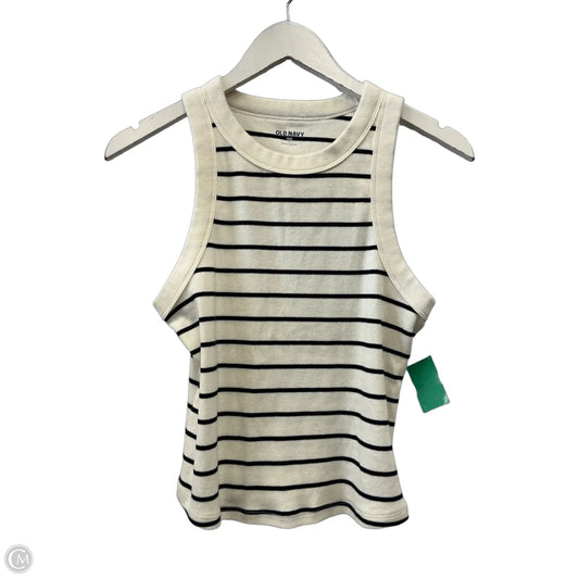 Top Sleeveless By Old Navy In Cream, Size: L