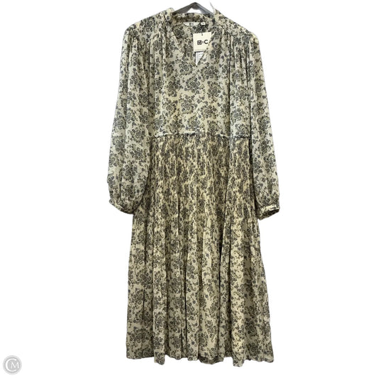 Dress Casual Midi By Uniqlo In Multi-colored, Size: L