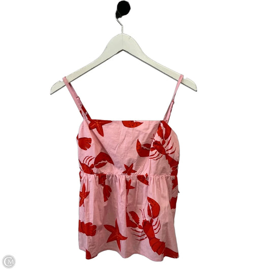 Top Sleeveless By J. Crew In Pink, Size: S