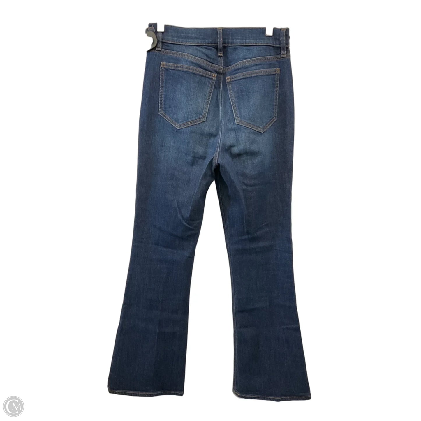 Jeans Flared By Ann Taylor In Blue Denim, Size: 4