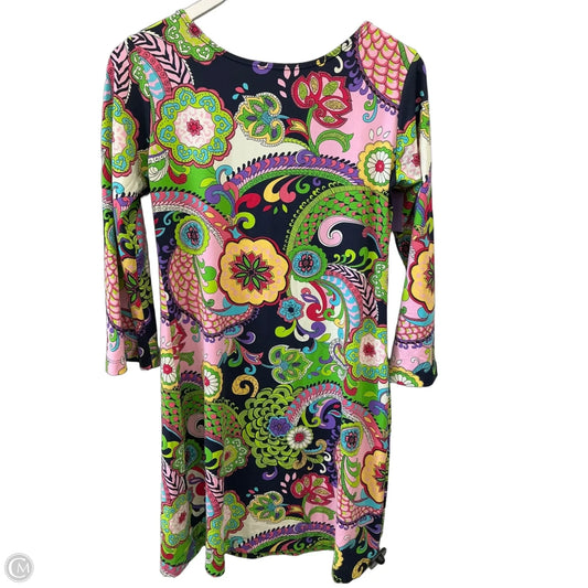 Dress Casual Midi By Clothes Mentor In Multi-colored, Size: S