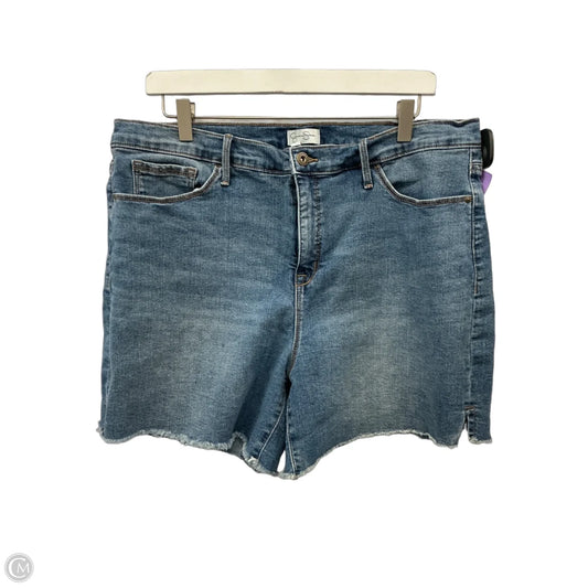 Shorts By Jessica Simpson In Blue Denim, Size: 16