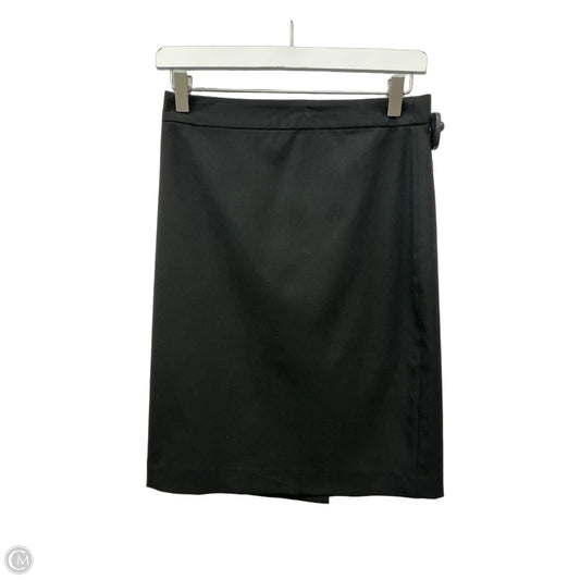 Skirt Midi By Banana Republic In Black, Size: 0