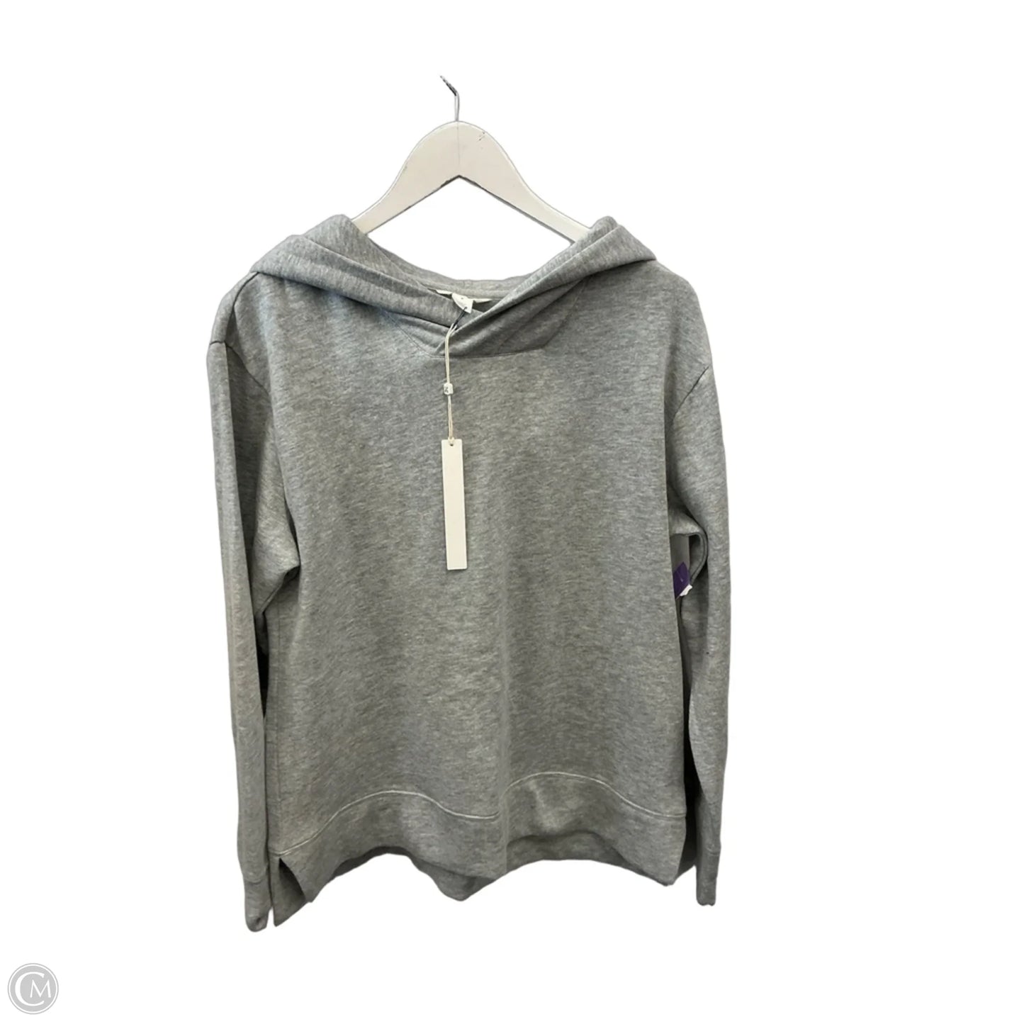 Sweatshirt Hoodie By Caslon In Grey, Size: M
