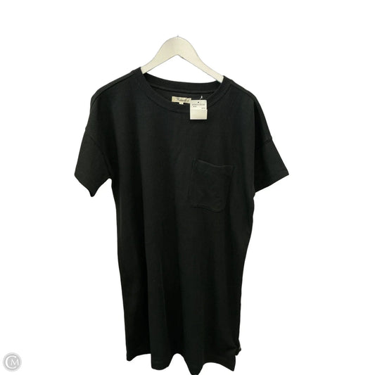 Dress Casual Midi By Madewell In Black, Size: M