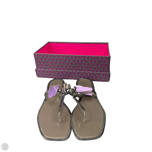 Sandals Designer By Tory Burch In Animal Print, Size: 10