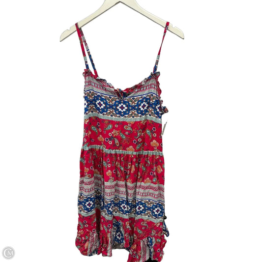 Dress Casual Midi By Clothes Mentor In Multi-colored, Size: M