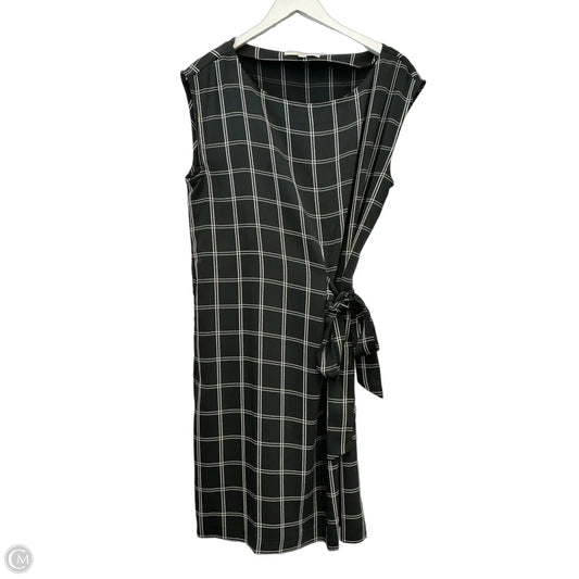 Dress Casual Midi By Loft In Black, Size: M