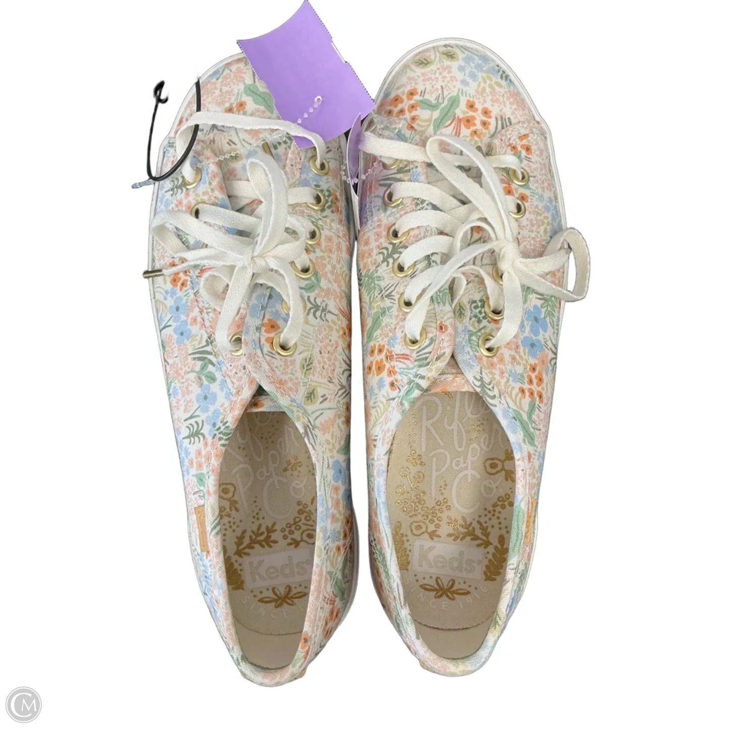 Shoes Flats By Keds In Floral Print, Size: 6