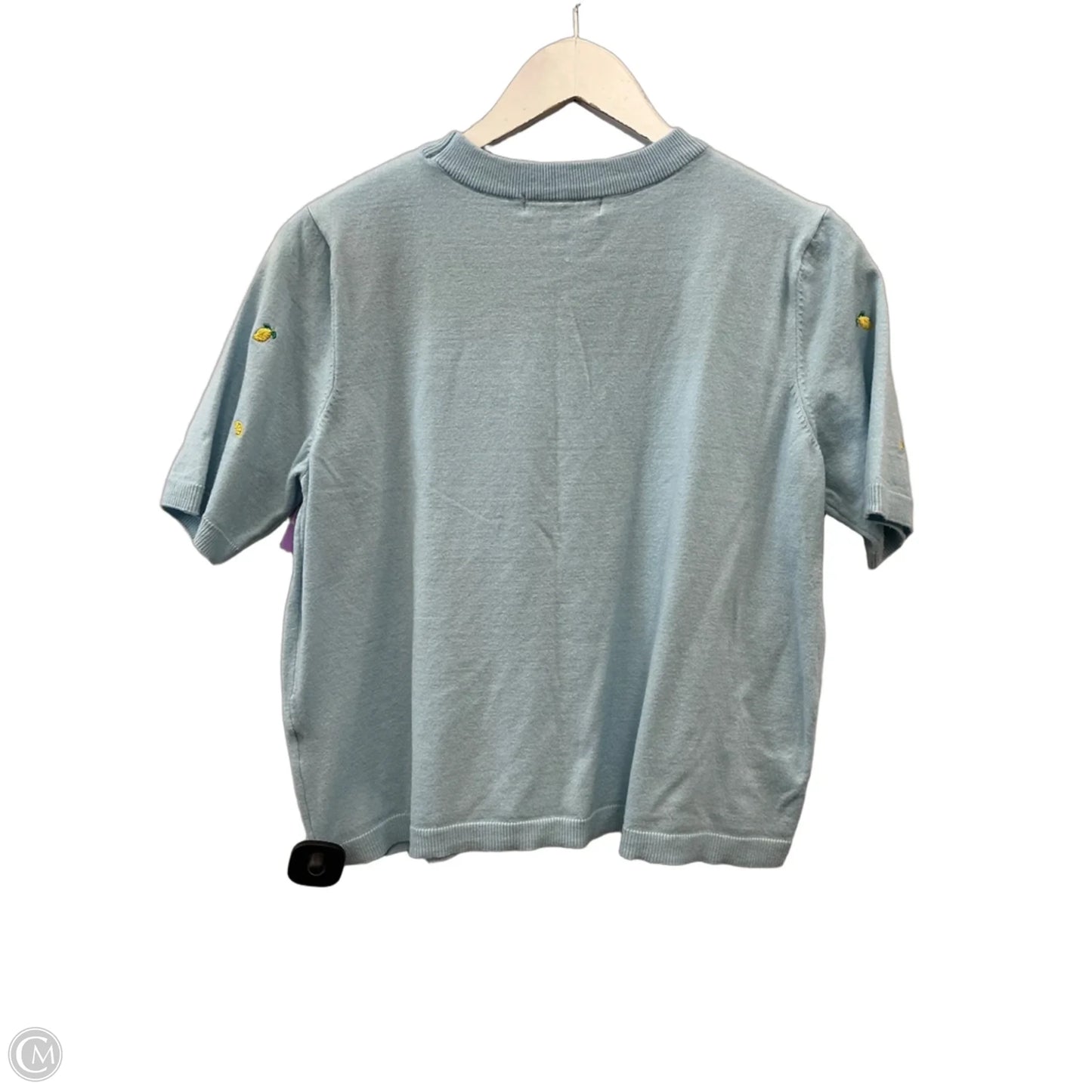 Top Short Sleeve By Belldini In Blue, Size: L