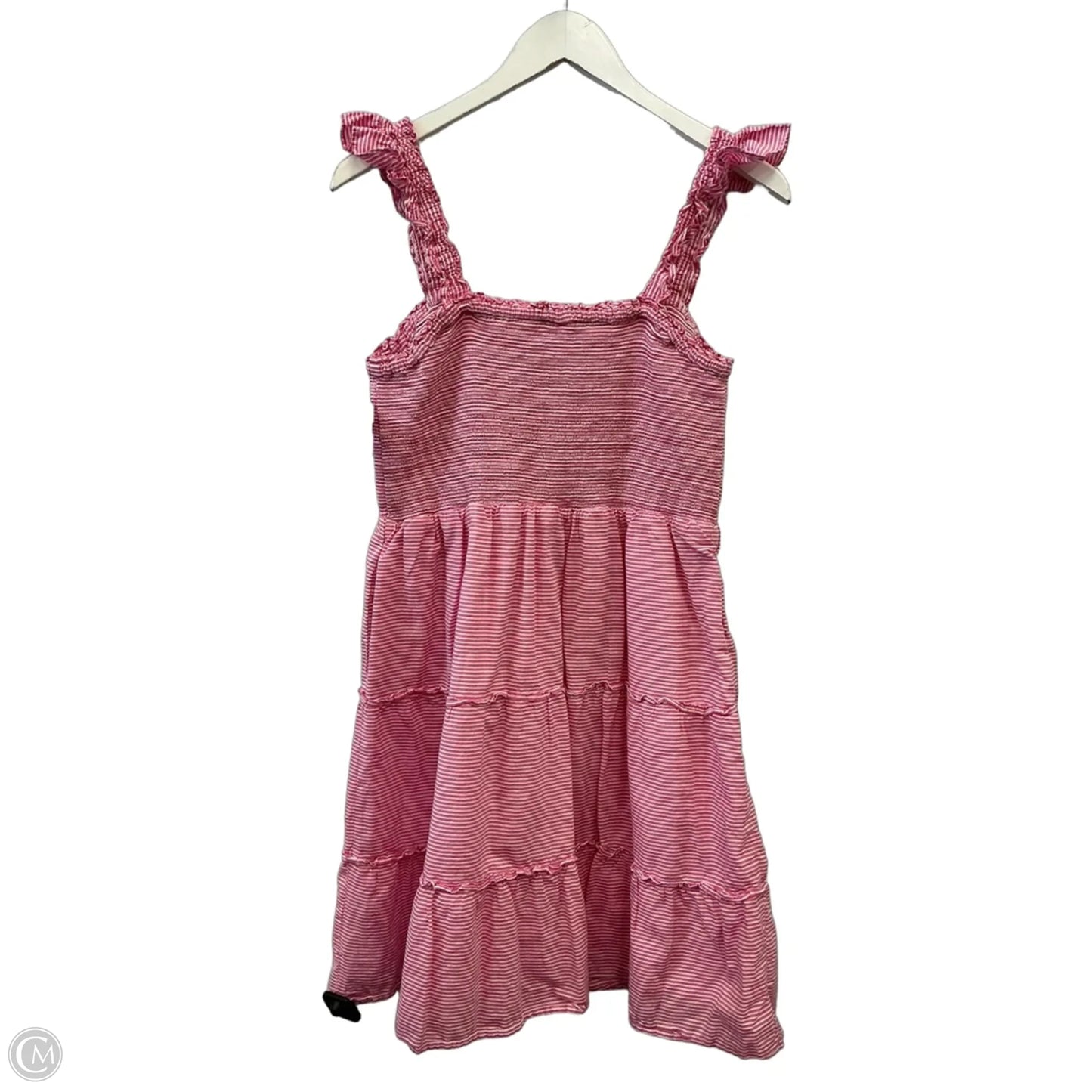 Dress Casual Midi By J. Crew In Pink, Size: L