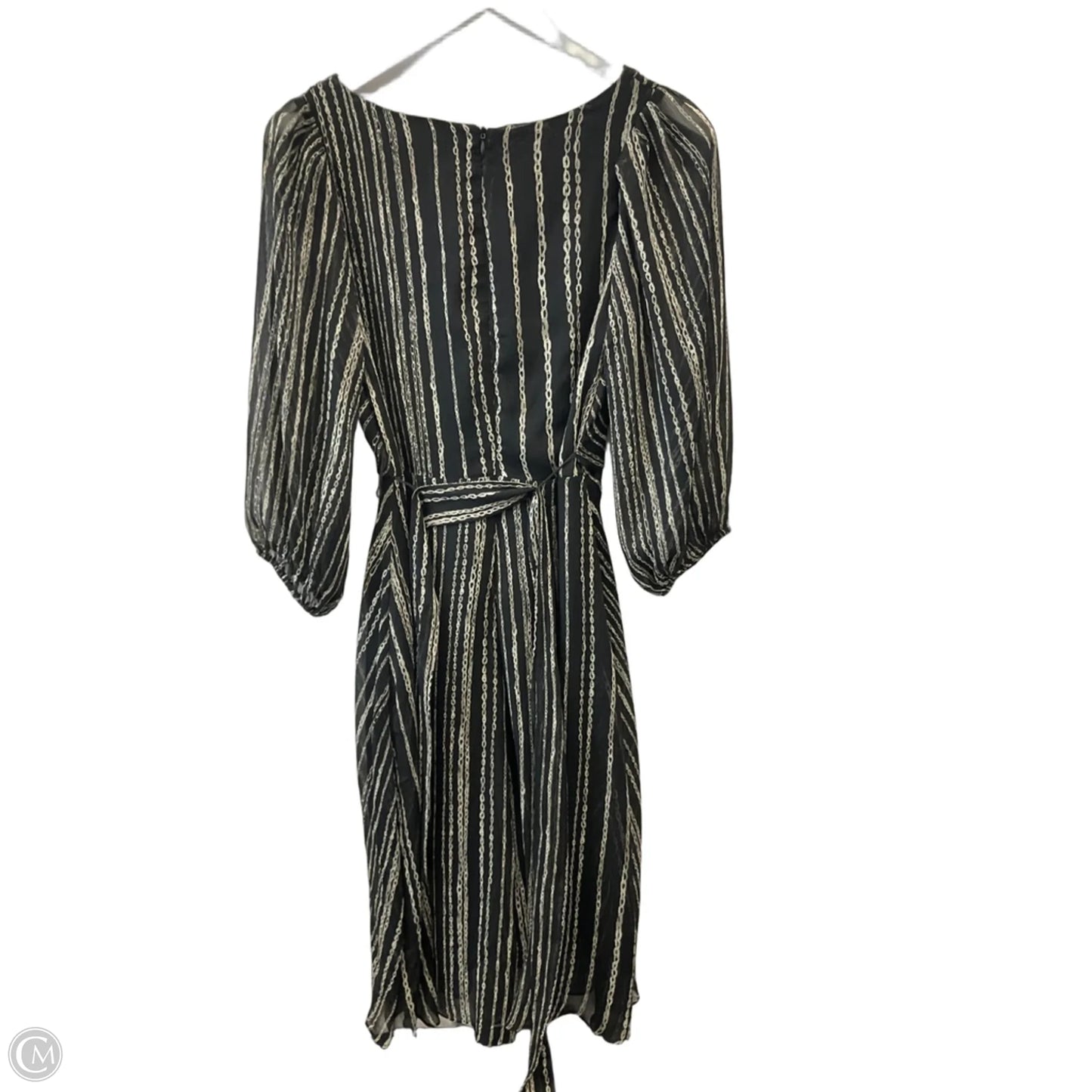 Dress Casual Midi By Dkny In Black, Size: S