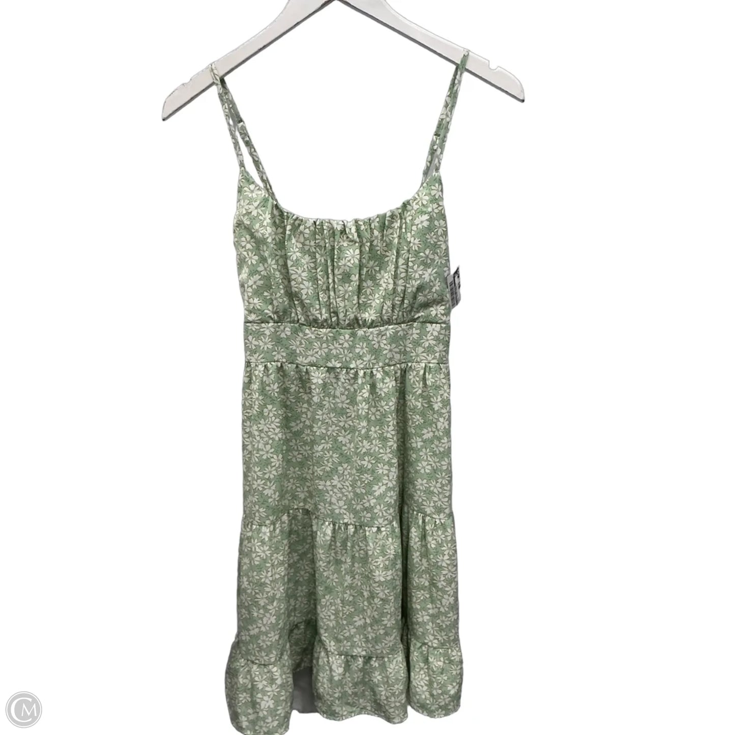 Dress Casual Midi By Clothes Mentor In Green, Size: S