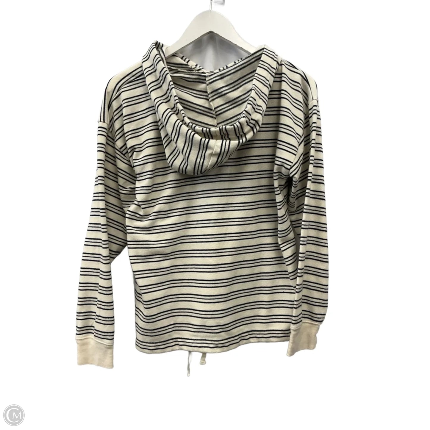 Top Long Sleeve By J. Crew In Blue & Cream, Size: S