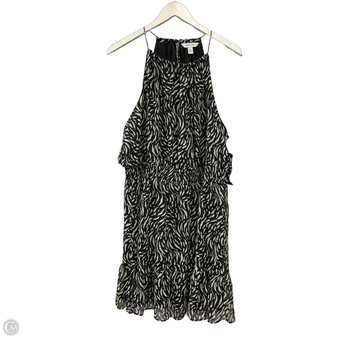 Dress Casual Midi By Nine West In Black, Size: Xl