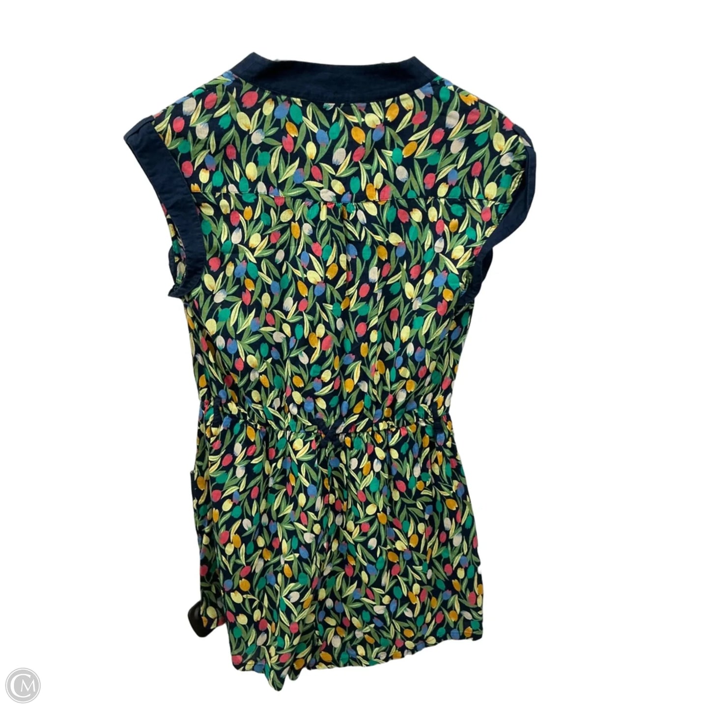 Romper By Clothes Mentor In Floral Print, Size: S