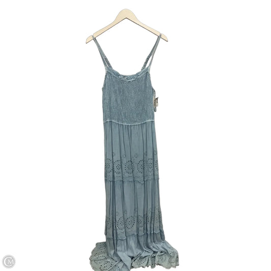 Dress Casual Maxi By Jessica Simpson In Blue, Size: Xl