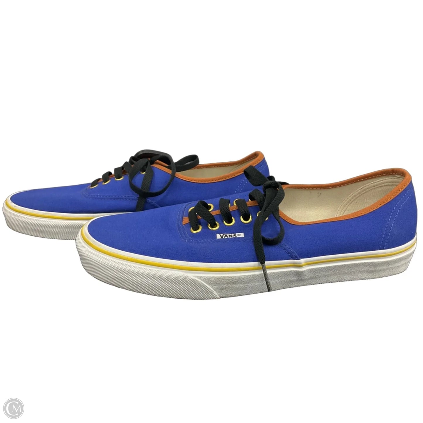 Shoes Sneakers By Vans In Blue, Size: 12