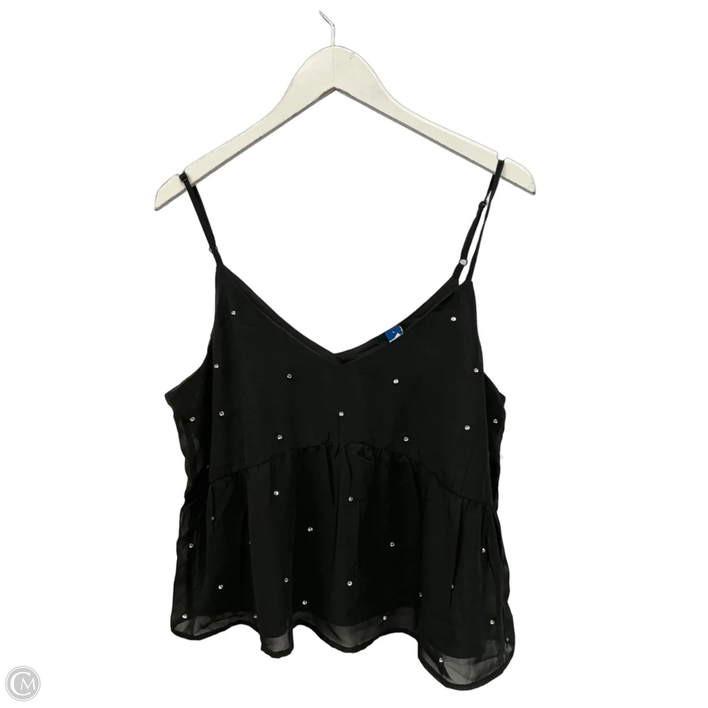 Top Sleeveless By Old Navy In Black, Size: L
