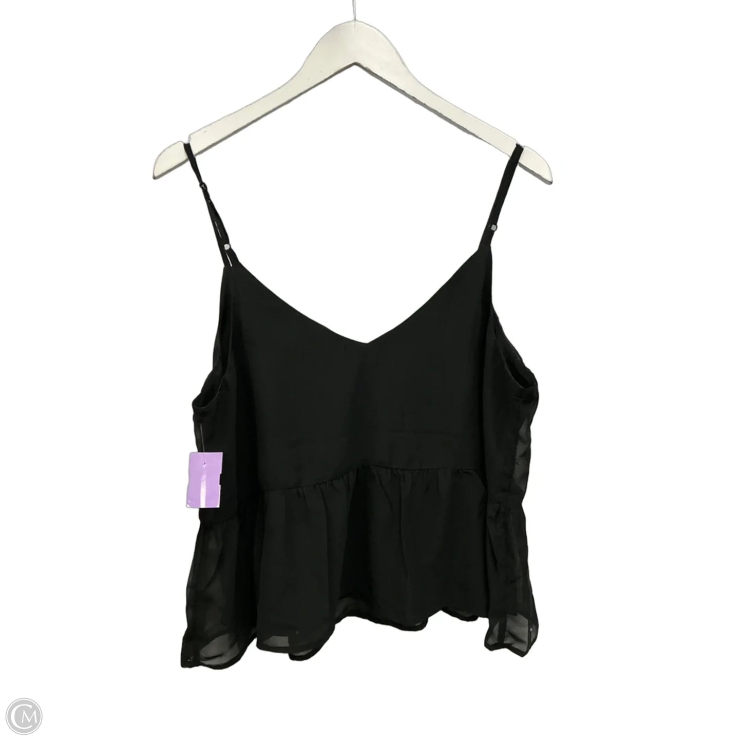 Top Sleeveless By Old Navy In Black, Size: L